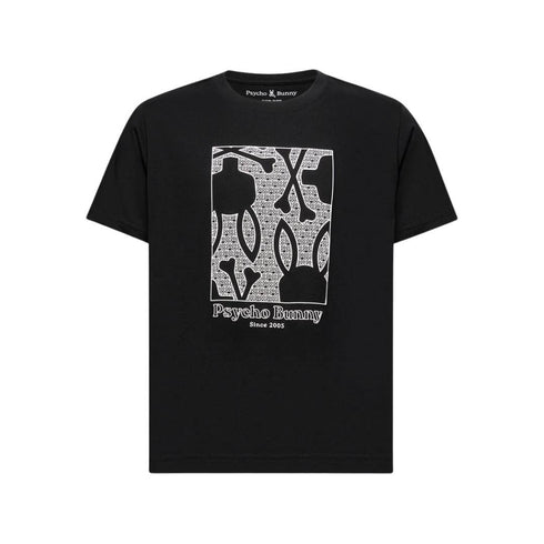 CAMISETA NEGRA GLENN PSYCHO BUNNY KIDS